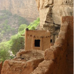 view from cliff dwellings